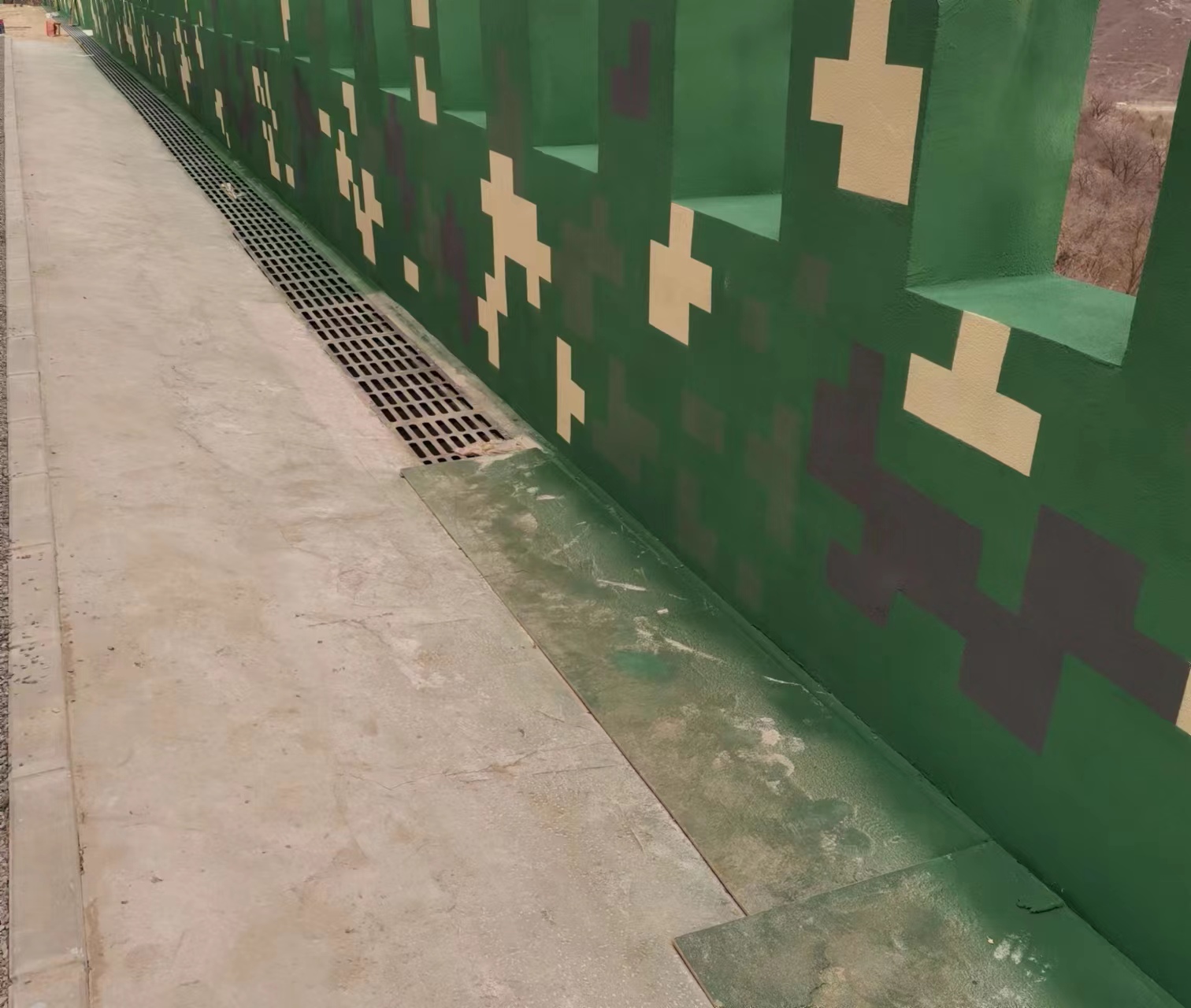 蚌埠围墙迷彩喷涂,数迷彩漆