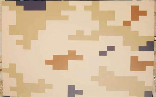 蚌埠荒漠迷彩漆喷涂